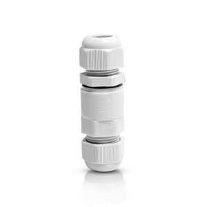 Raccordo di Derivazione Bianco con Pressacavo IP68